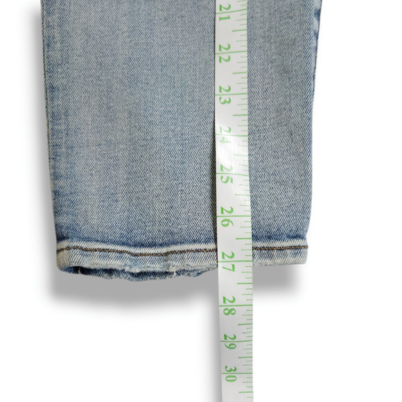NWT Pistola Aline High Rise Distressed Skinny Ankle Jeans Sz. 26x27 Vintage Blue - Picture 8 of 10